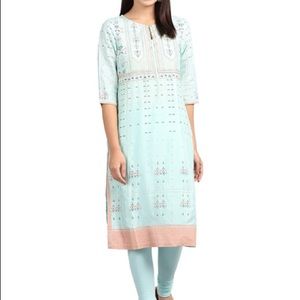 NWT Kurta from India w/ Embroidery